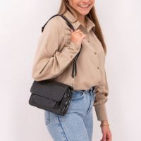 MY JEWELLERY | Croco schoudertas Grijs 2